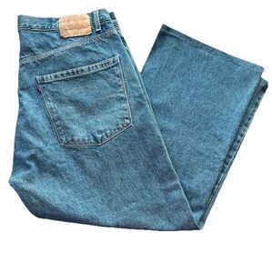 Vintage Levi’s 557 Relaxed Boot Fit Men’s Blue Baggy Denim Jeans 40x32 03/2001
